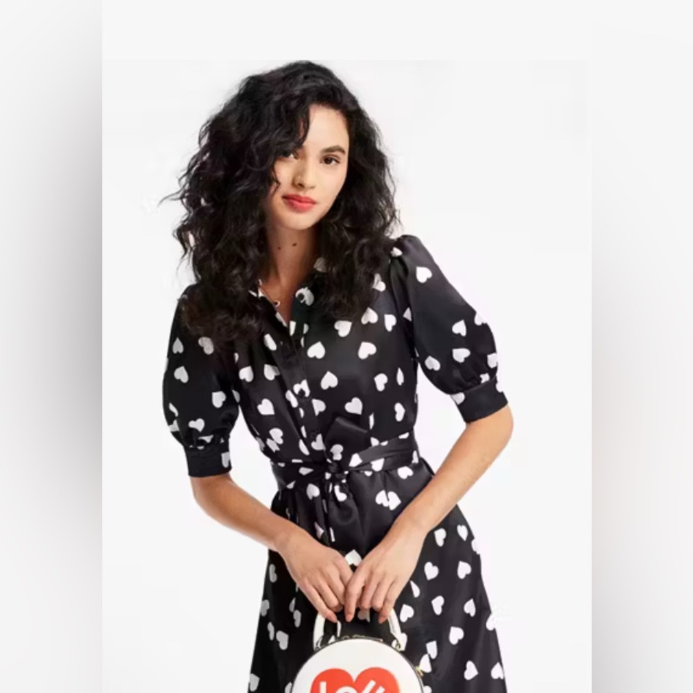 Kate Spade Scattered Hearts Shirtdress